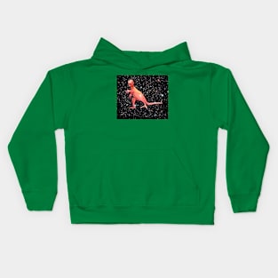 Vintage plastic dinosaur Kids Hoodie